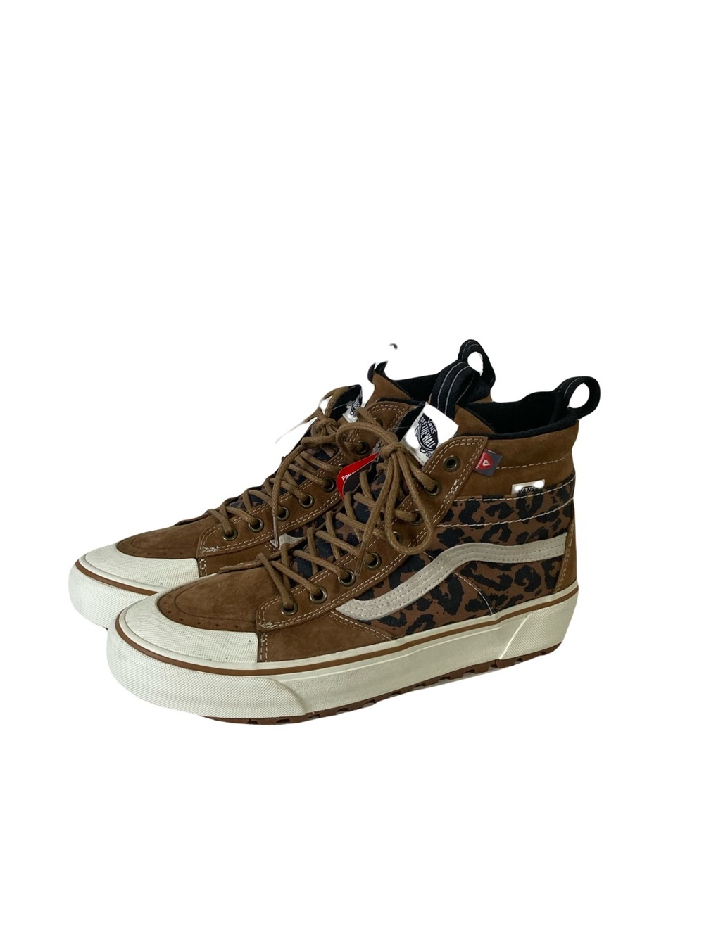 NEW VANS Sneakers Men 8.5 Camo Brown MTE UltraCush HydroGuard360 507698 High-Top